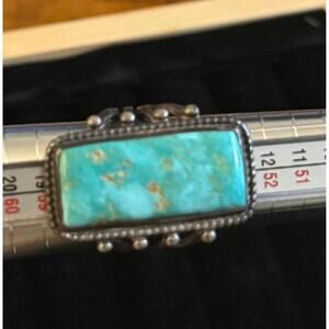 Vintage Turquoise Silver Ring